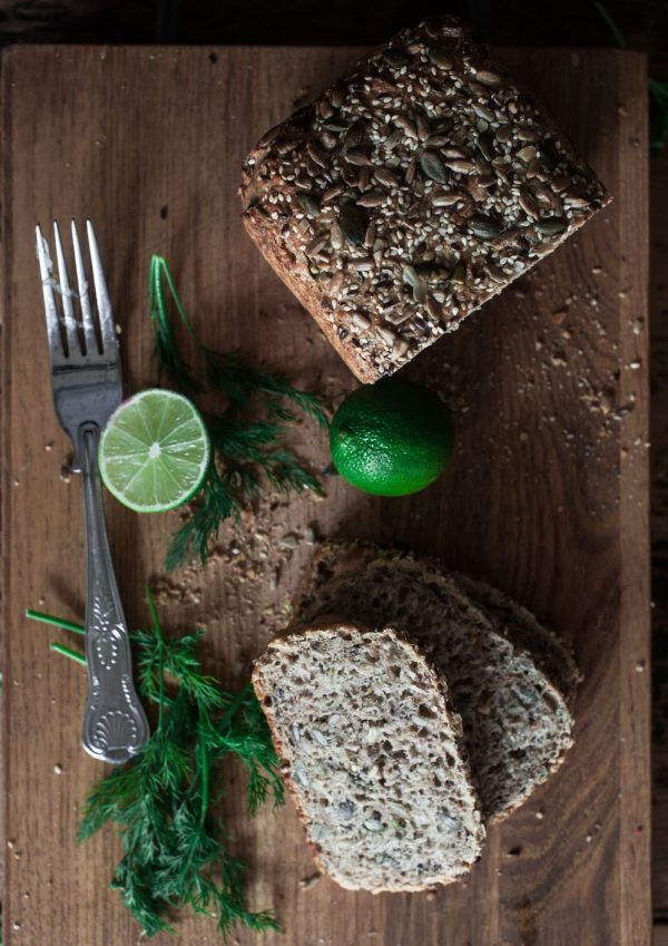 Seeded sourdough loaf