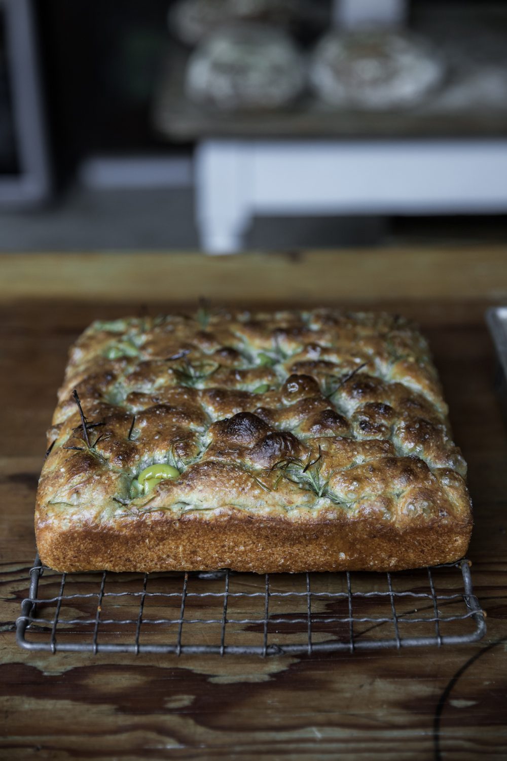 Olive, Rosemary & Sea Salt Sourdough Focaccia Recipe by Michael James